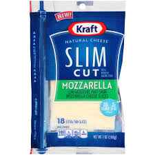 KRAFT MOZZARELLA SLIM SLICES