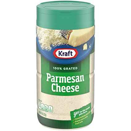 KRAFT PARMESAN GRATED CHEESE