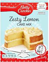 BETTY CRACKER LEMON CAKE