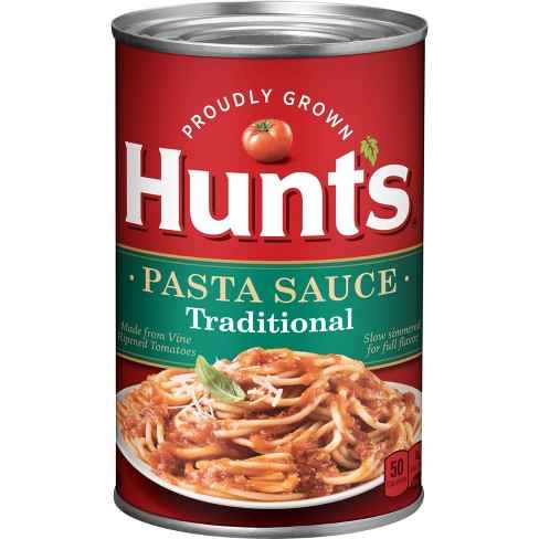 HUNTS TRADTIONAL PASTA SAUCE