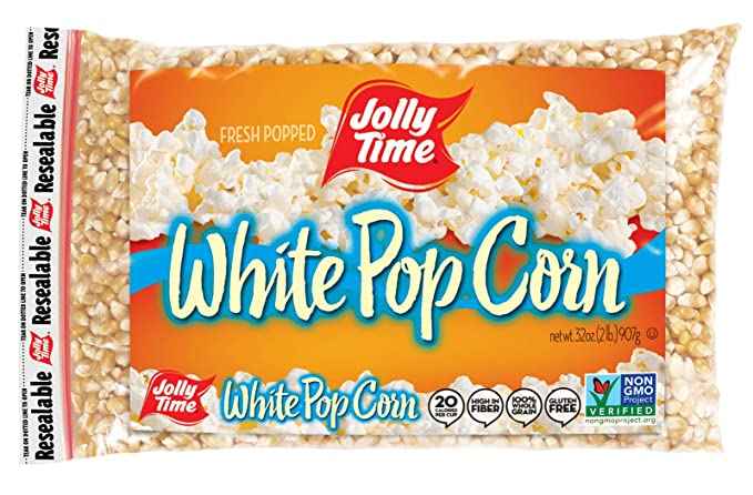 JOLLYTIME WHITE POPCORN KERNEL
