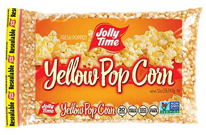 JOLLYTIME YELLOW POPCORN KERN.