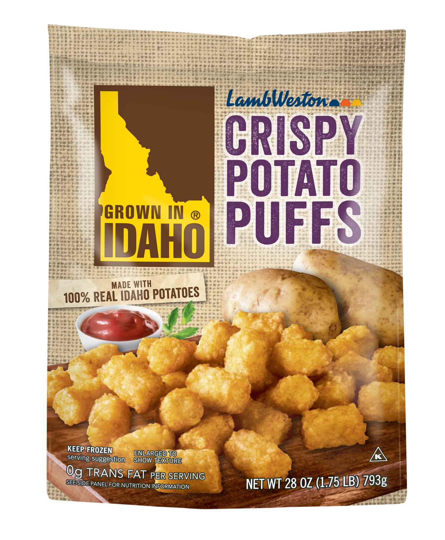 IDAHO CRISPY POTATO PUFFS