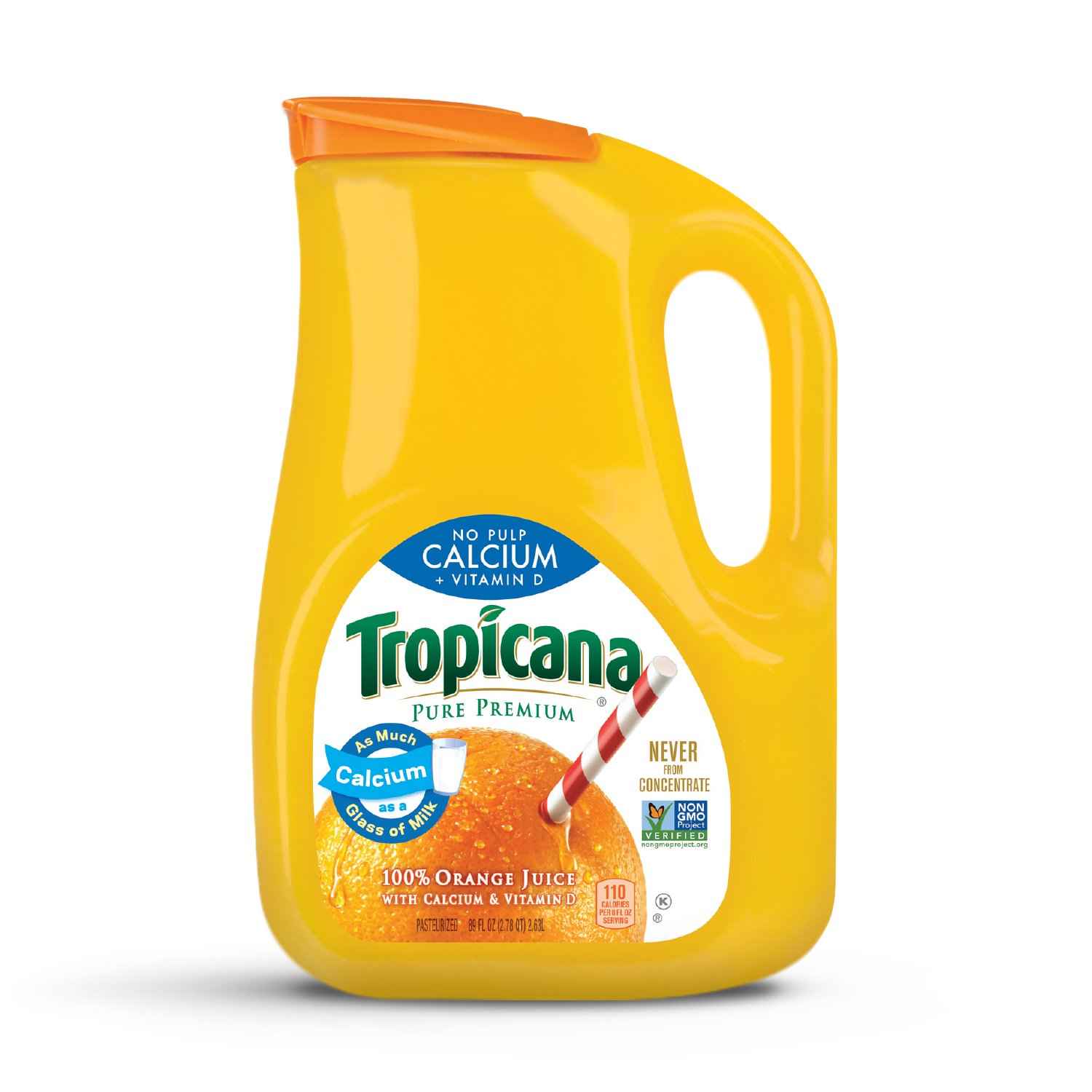 TROPICANA NO PULP CALCIUM