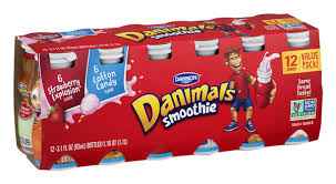 DANIMALS SMOOTHIE STR/BANANA
