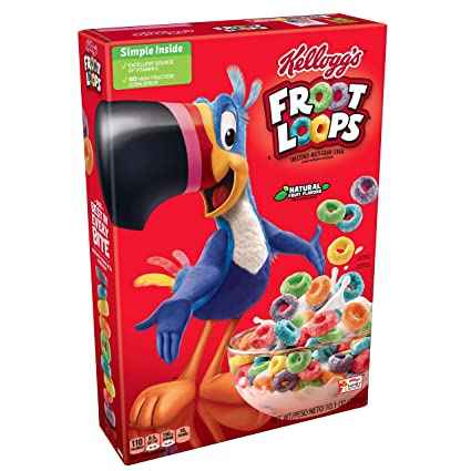 KELLOGGS FRUIT LOOPS CEREAL