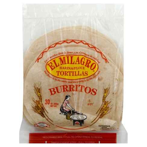 EL MILAGRO FLOUR BURRITO