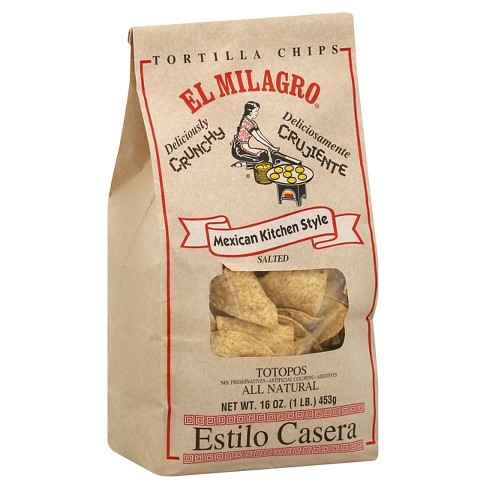 EL MILAGRO CORN TORTILLA CHIPS