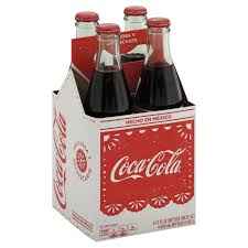 COCA COLA MEXICAN GLASS BOTTLE