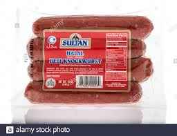 SULTAN HALAL BEEF KNOCKWURST