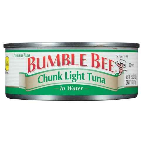 BUMBLE BEE TUNA IN WATER