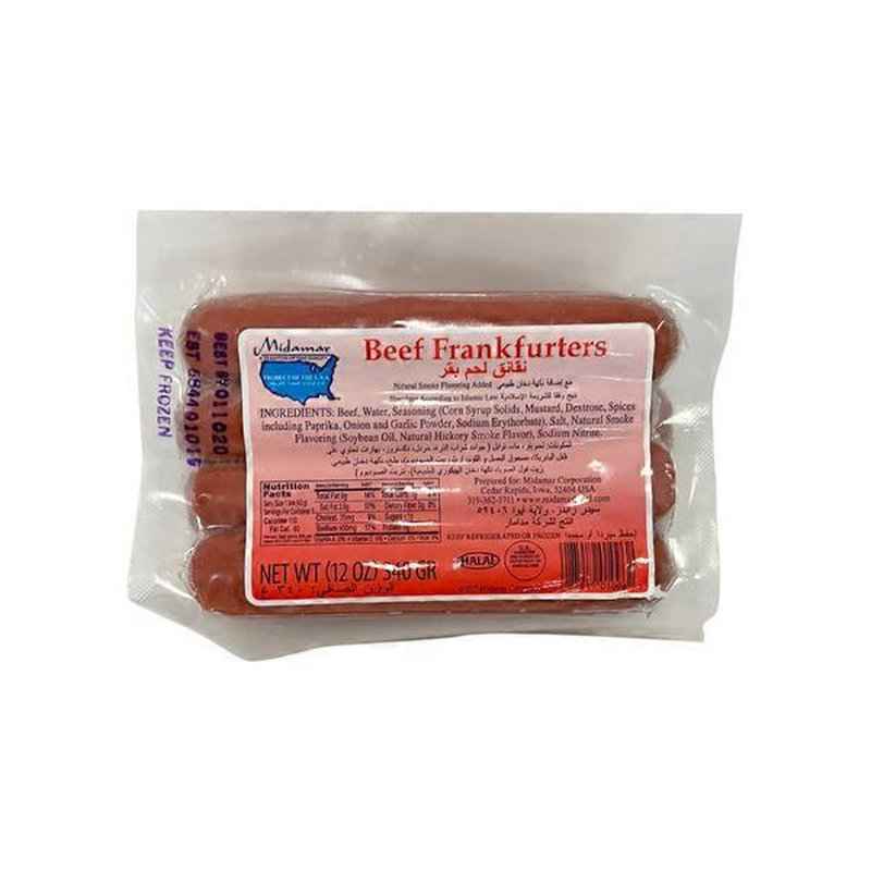MIDAMAR BEEF FRANKFURTERS