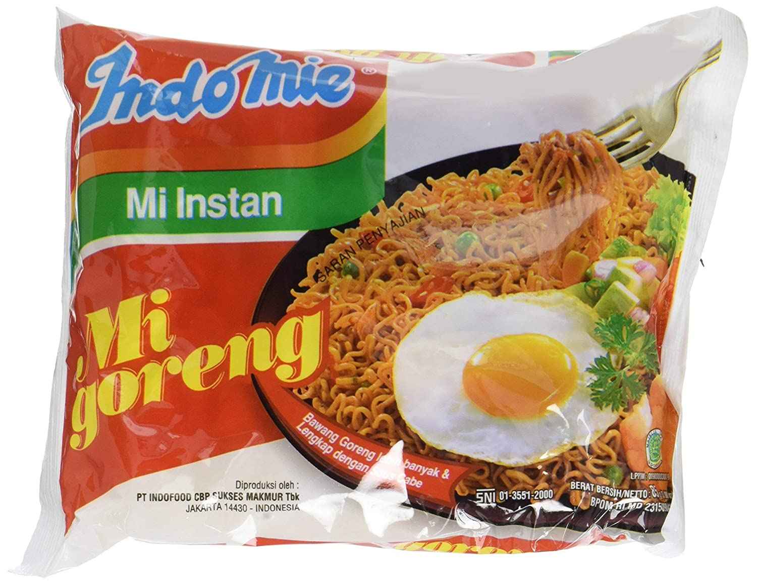 INDO MIE MI GORENG PEDAS NOODL
