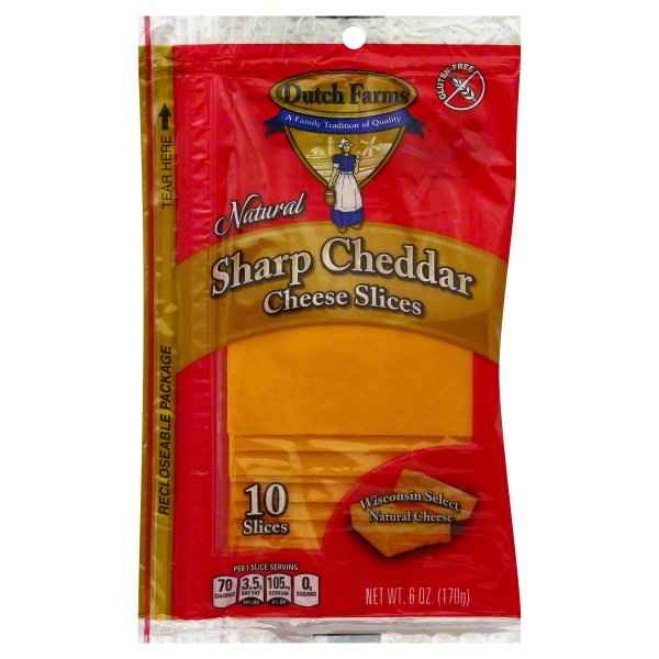 DUTCH FARM SHARP CHEDDAR SLICE