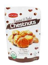 POCAS ORGANIC ROASTED CHESTNUT