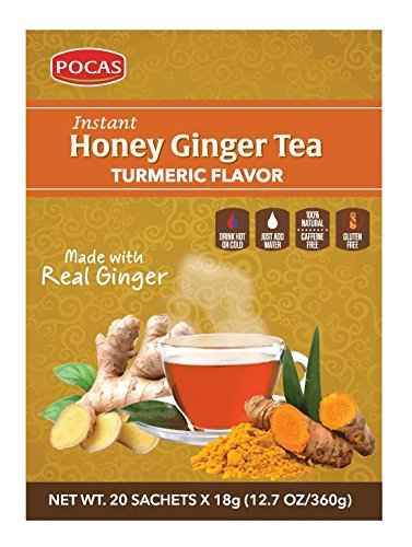 POCAS HONEY GINGR TURMERIC TEA