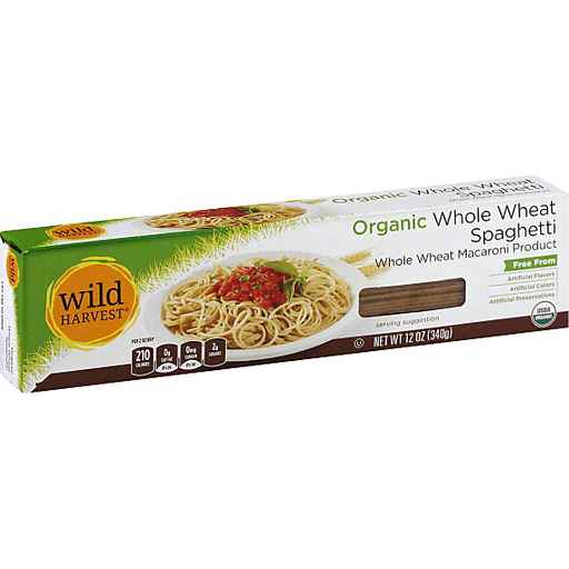 WILD HARVEST ORGANIC SPAGHETTI