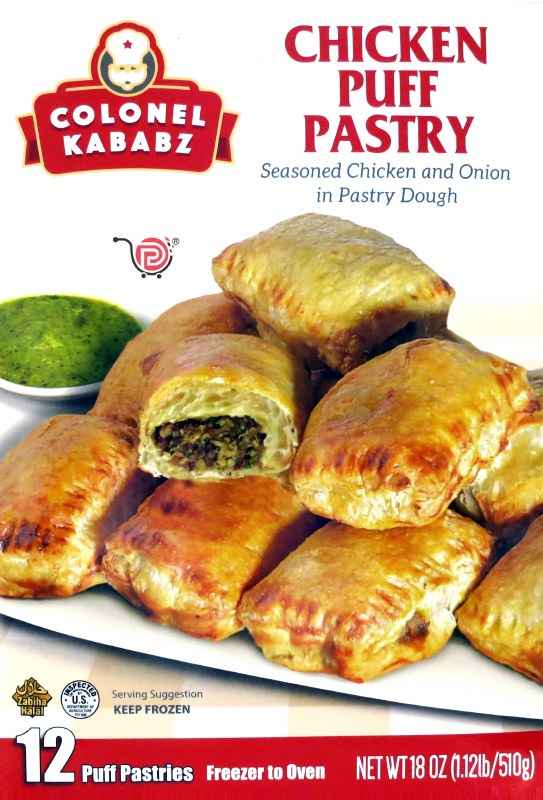 COLONEL KABABZ CHK PUFF PASTRY