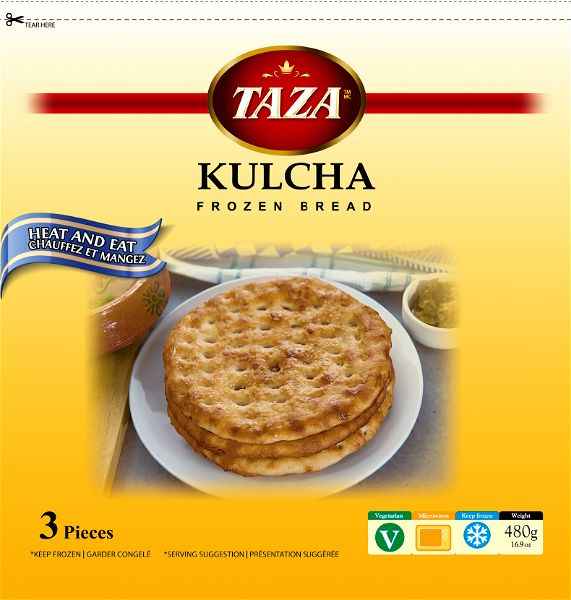 TAZA KULCHA FROZEN BREAD