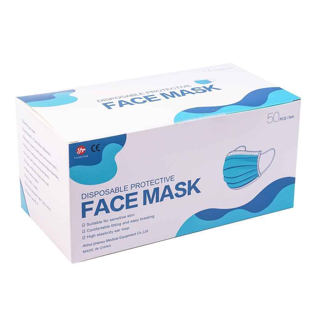 DISPOSABLE PROTECTIVE FACE MASK