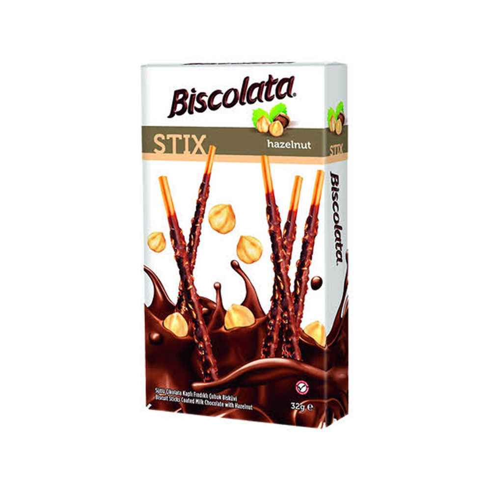 BISCOLATA HAZELNUT STIX