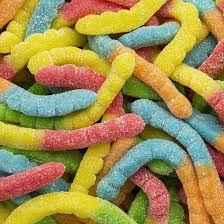CANDYLICIOUS NEON GUMMY WORMS