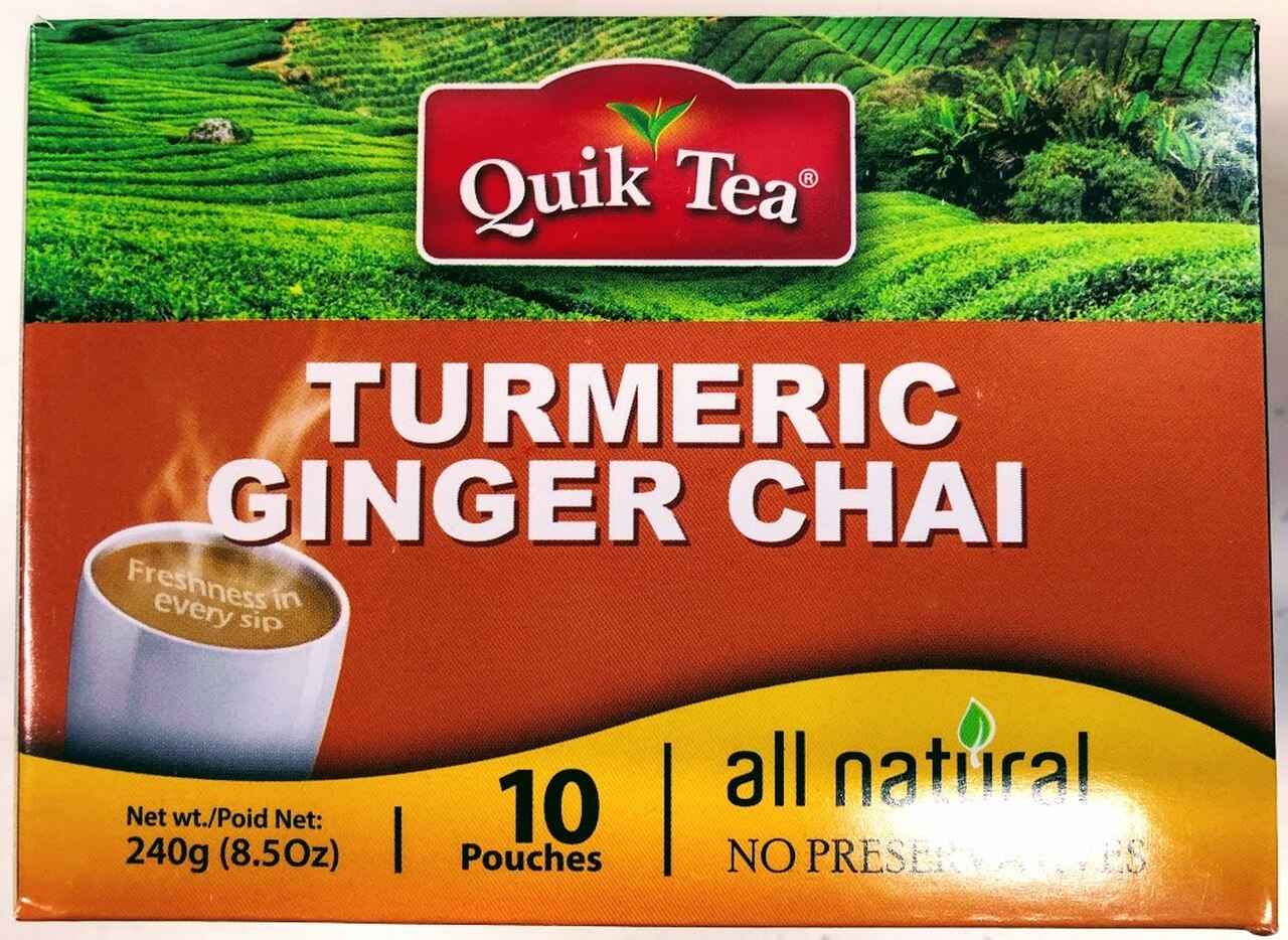 QUIK TEA TURMERIC GINGER CHAI