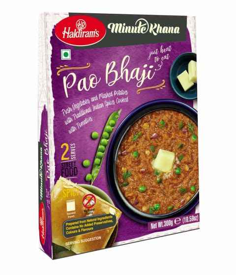 Haldirams (ready To Eat) Pao Bhaji