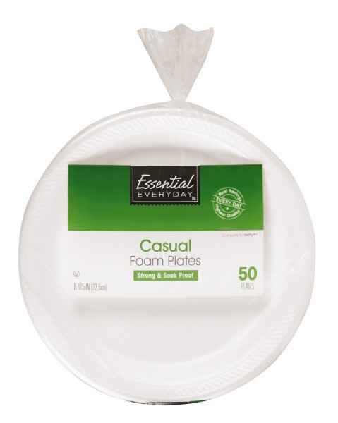 ESSENTIAL EVERYDAY FOAM PLATES