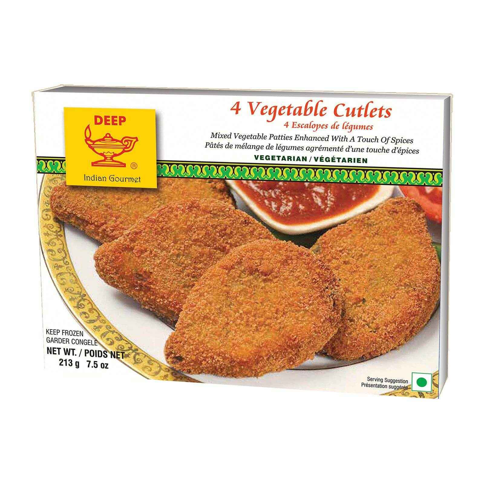 Deep Fr Veg Cutlet