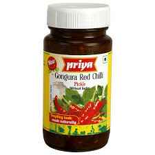 Priya Gongura Red Chilli Pickle