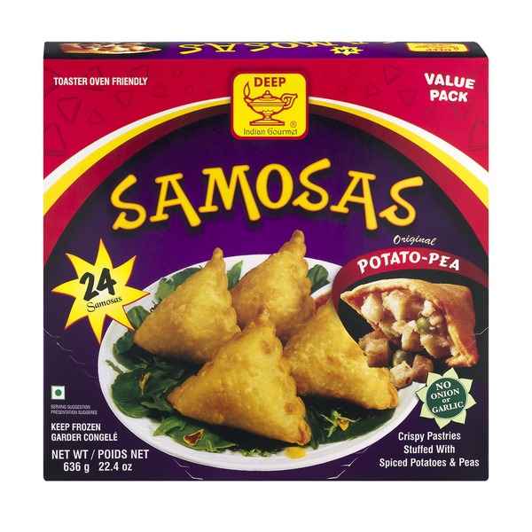 DEEP POTATO PEA SAMOSAS