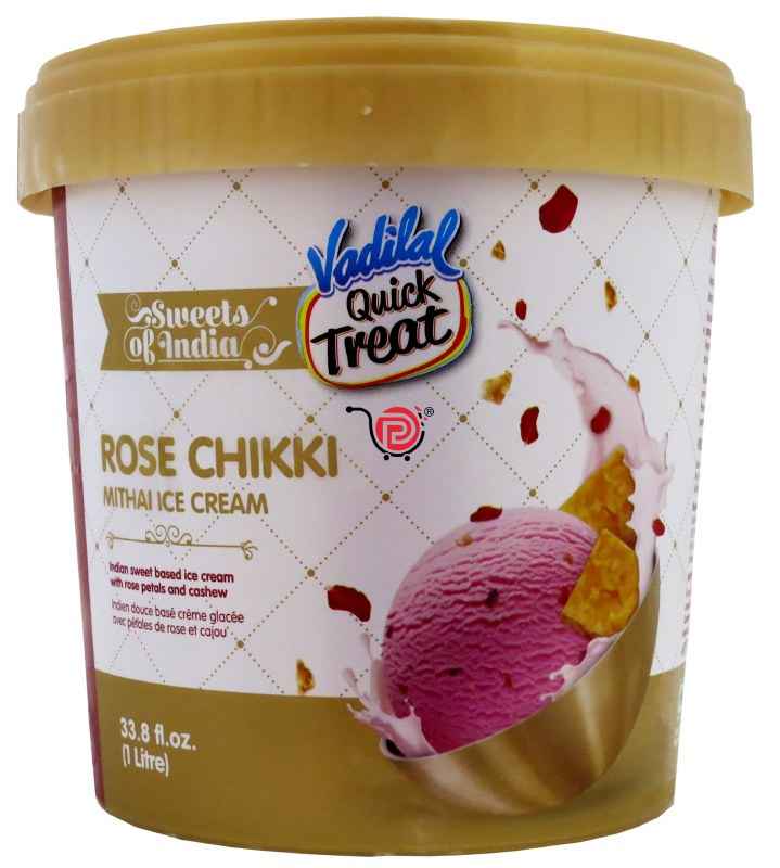 Vadilal Rose Chikki Icecream