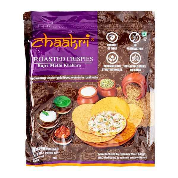 Chaakri Bajri Methi Khakhra