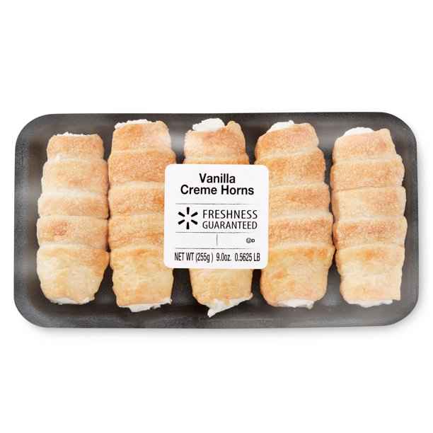 The Bakery Vanilla Cream Horns