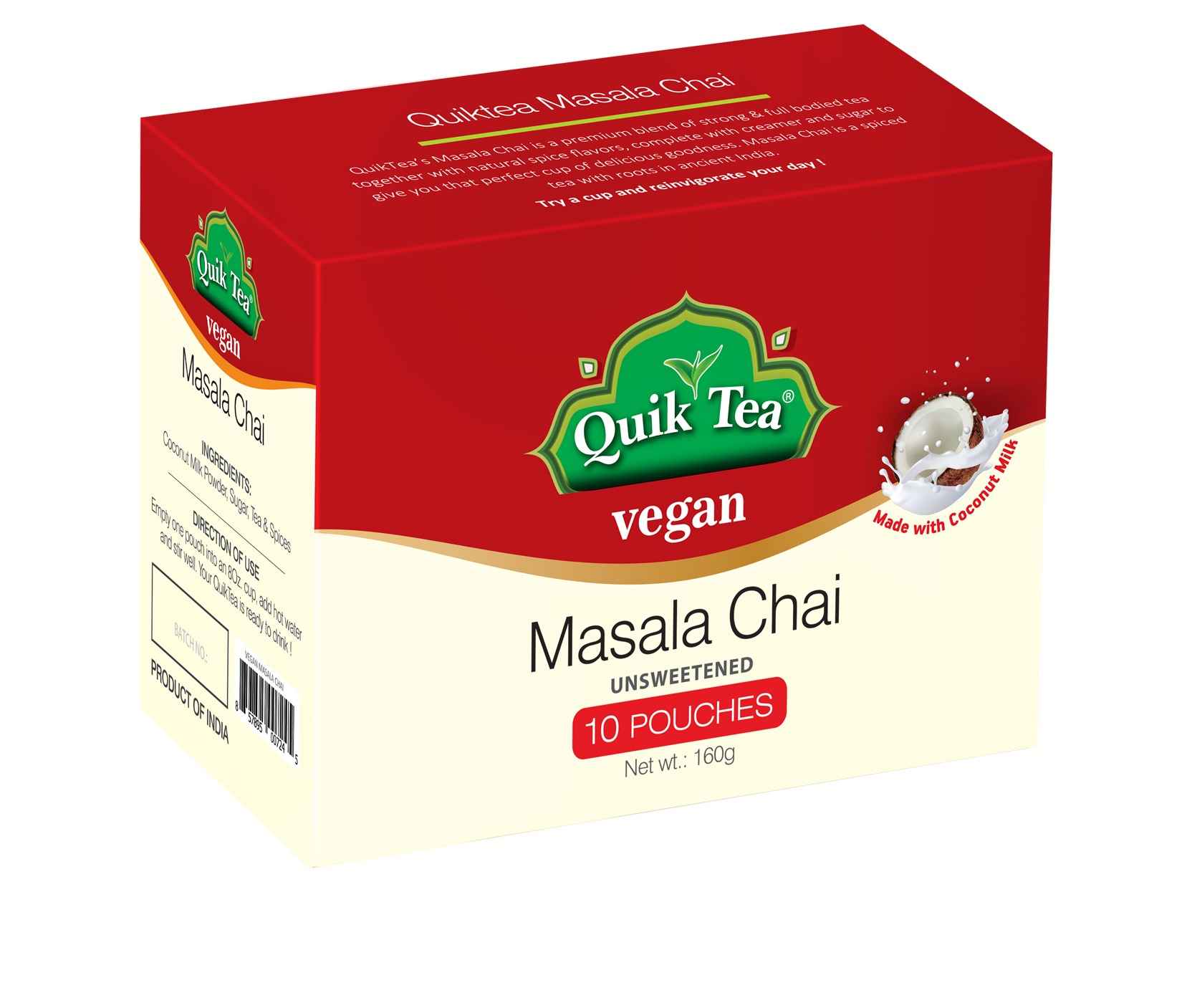 Quik Tea Vegan Masala Tea
