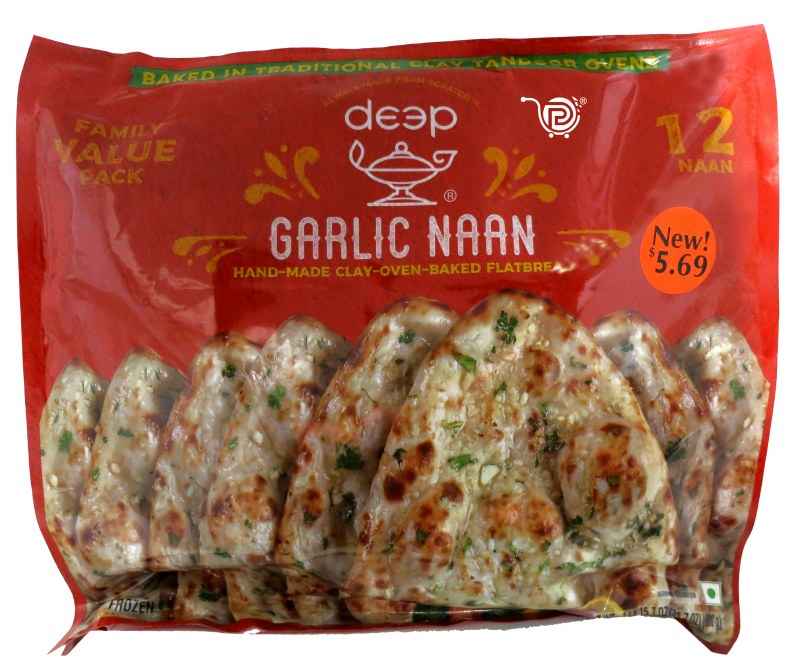 Deep Garlic Naan V P