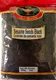 Deep Sesame Seeds Black