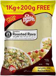 Double Horse Roasted Rava Sooji