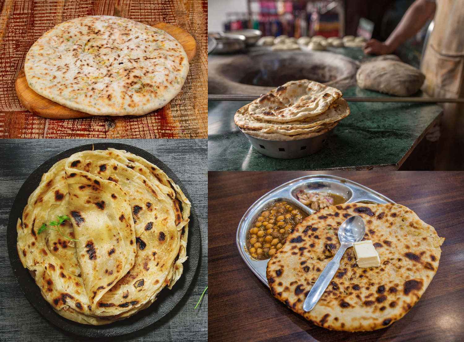 Tandoori Whole Wheat Paratha Special