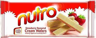 Nutro Strawberry Flavored Cream Wafers