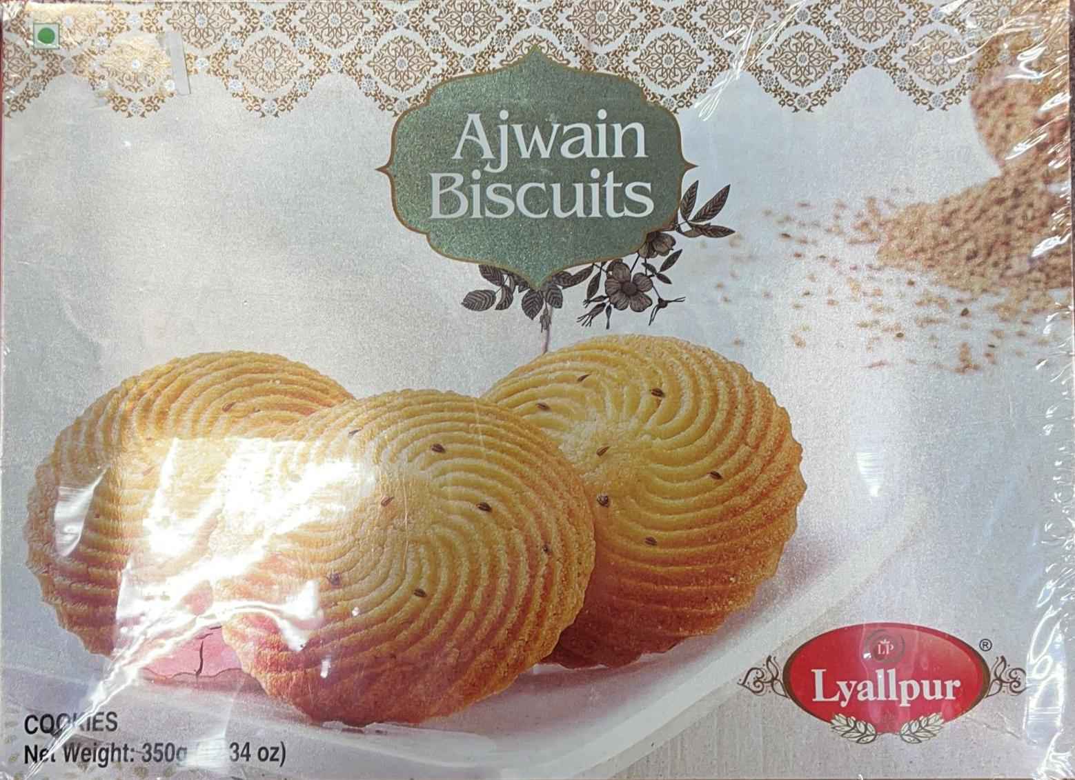 Lyallpur Ajwain (Carom) Biscuits Cookies