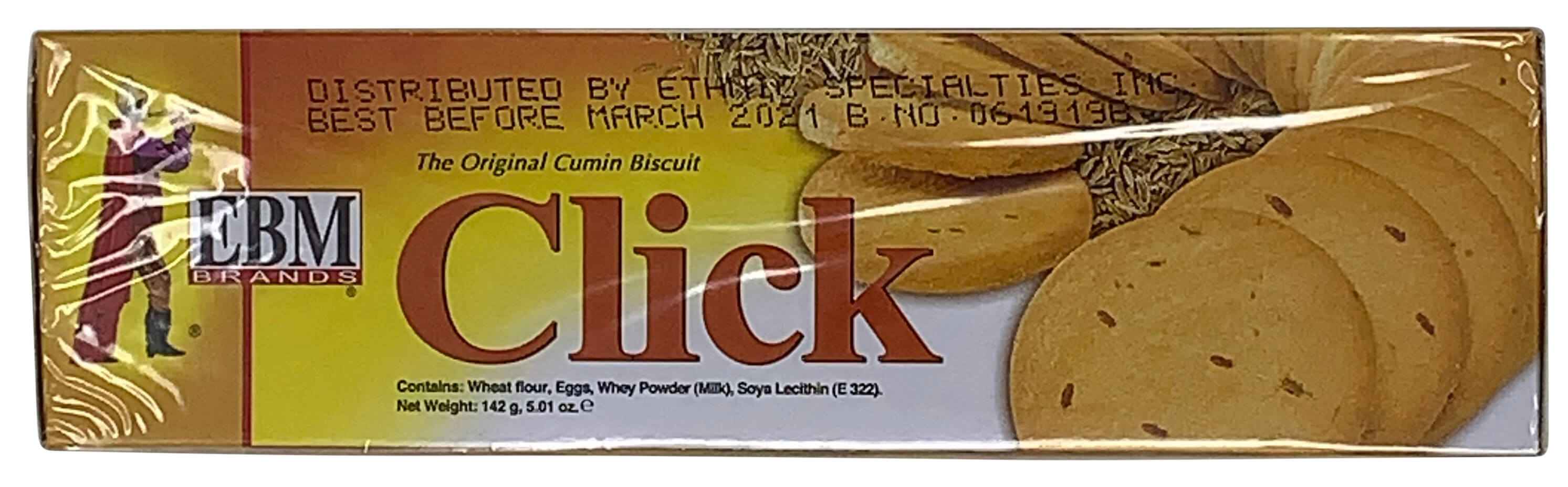 EBM Brand Click Cumin Biscuit Cookies