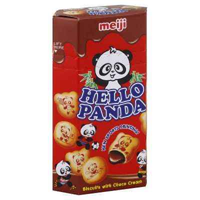 Meiji Hello Panda Chocolate Biscuits