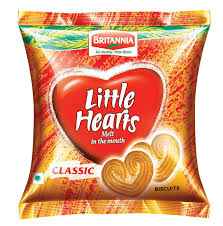 Britannia Little Hearts Biscuits