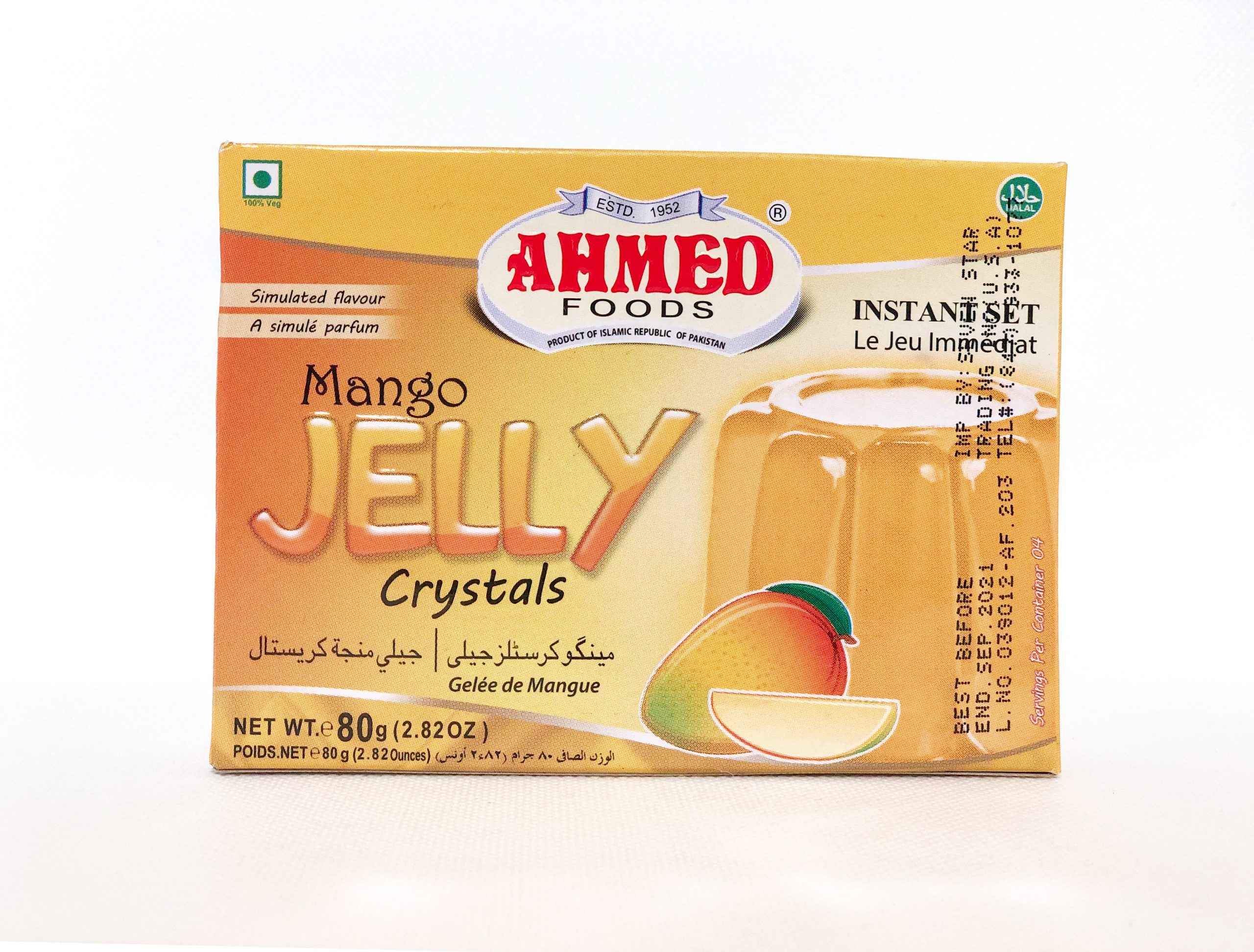 Ahmed Foods Mango Jelly Dessert Mix