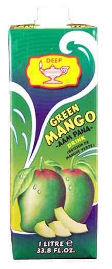 Deep Green Mango Drink Aam Panna AamPanna