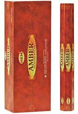 Heritage Amber Incense Sticks