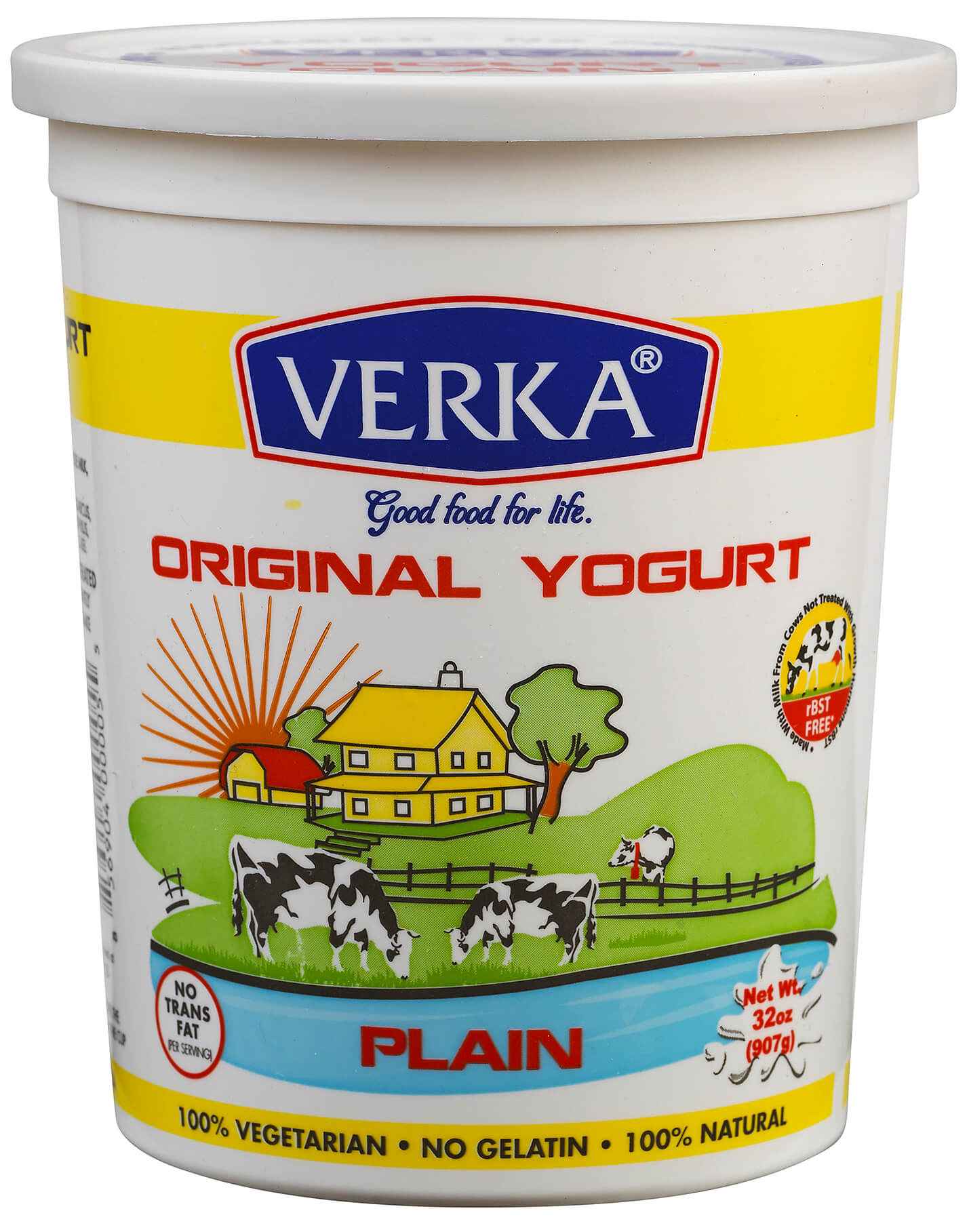 Verka Whole Milk Original Yogurt Plain