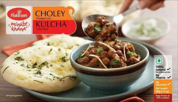 Haldirams Frozen Choley Kulcha
